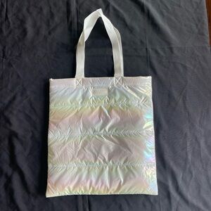 BATH & BODY WORKS IRIDESCENT TOTE BAG NEW WITH TAG 2023!-Retails $112